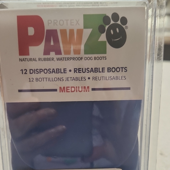 Protex PawZ Blue Dog Boots - Picture 1 of 3